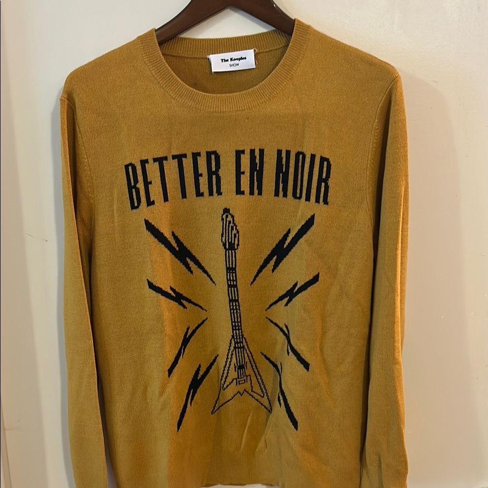 The Kooples Men's Mustard Sweater